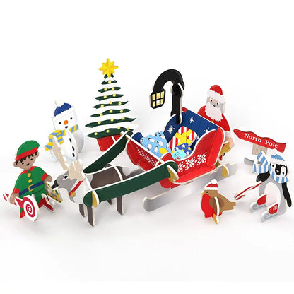 Santas Sleigh Ride Play Press Set