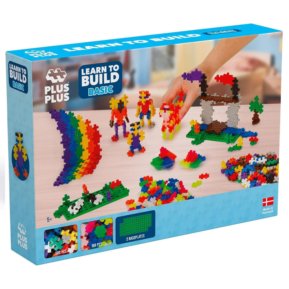 Plus Plus Learn to Build Basic 600 Piece Set
