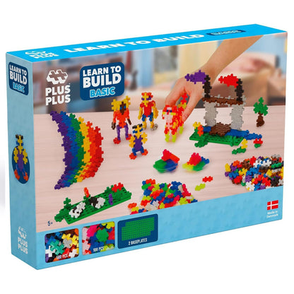 Plus Plus Learn to Build Basic 600 Piece Set