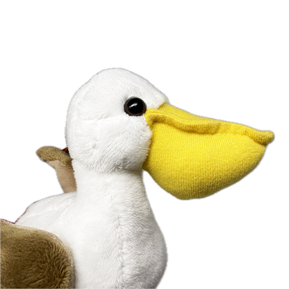 Be eco happy with our Eco Pocketkins Pelican Soft Toy. Made from sustainable materials, this 13cm soft toy is perfect for playtime. Dive into adventure with our Eco Pocketkins Pelican and feel good about helping the environment.

A-peli-can do attitude, this little toy will bring a lot of joy!

13cm Wipe clean.