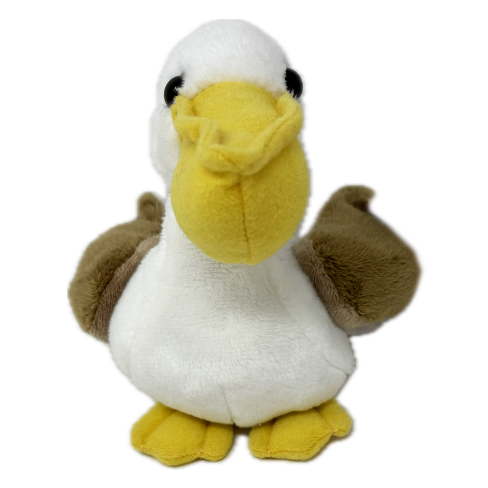 Be eco happy with our Eco Pocketkins Pelican Soft Toy. Made from sustainable materials, this 13cm soft toy is perfect for playtime. Dive into adventure with our Eco Pocketkins Pelican and feel good about helping the environment.

A-peli-can do attitude, this little toy will bring a lot of joy!

13cm Wipe clean.