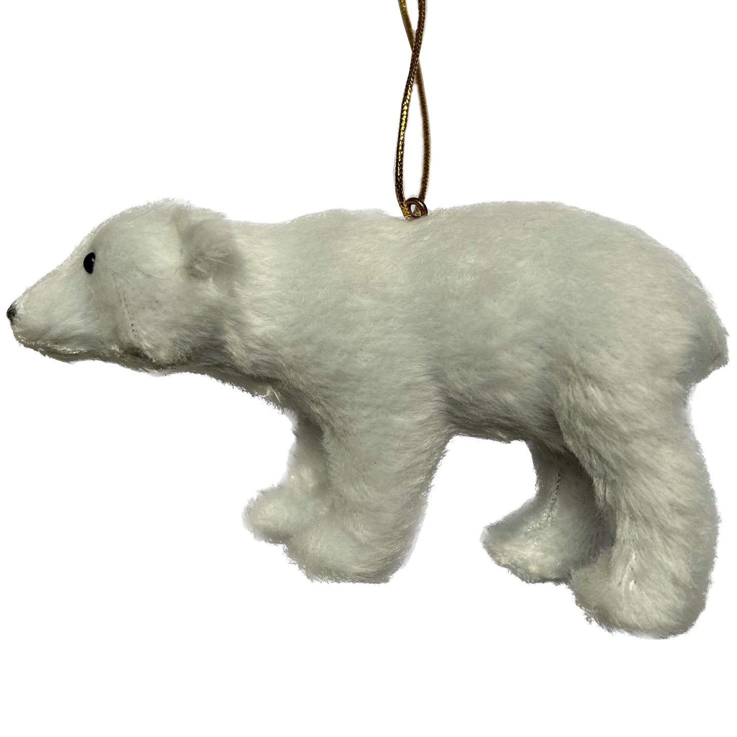 Hanging White Polar Bear Decoration