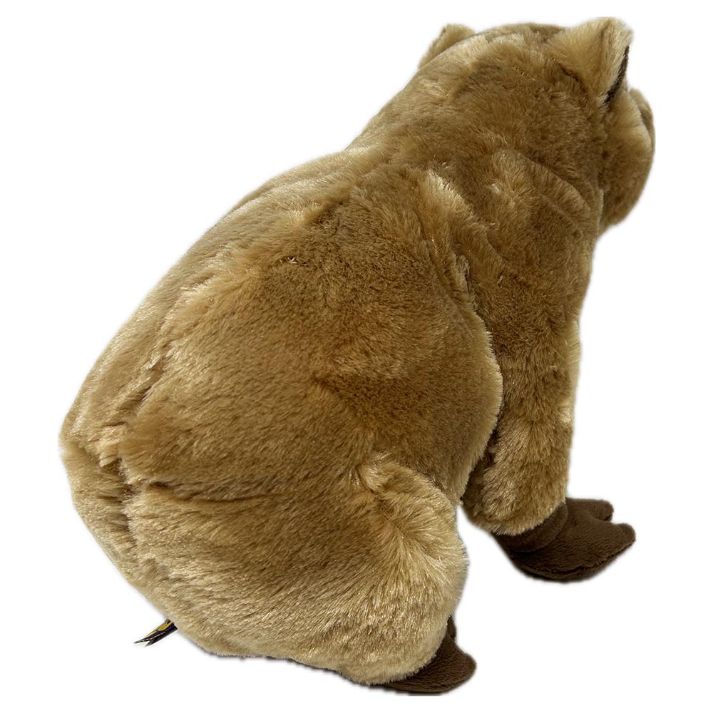 Get your paws on this Capybara soft toy. Thick plush fur, fluffy ears, a soft felt nose and hooded eyes captures the quirkiness of the delightful Capybara. Stuffed with PET recycled material to make this furry pal not only adorable but also environmentally friendly.