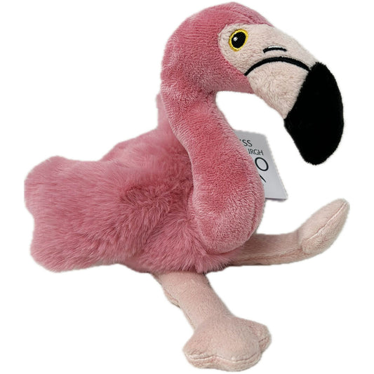 Get your paws on the Edinburgh Zoo branded Flamingo soft toy from Ravensden Eco Collection at RZSS