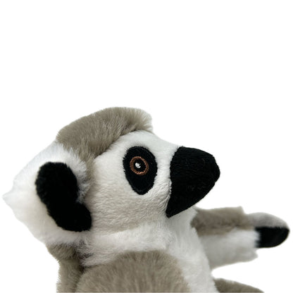 Get your paws on the Ring Tailed Lemur from Ravensden Eco Collection at RZSS. Each super, soft plush toy is made from 100% post consumer recycled PET plastic bottles. Stitched eyes and noses, no beans, whiskers, glitter or sequins. Approx. 18cm Hand Wash