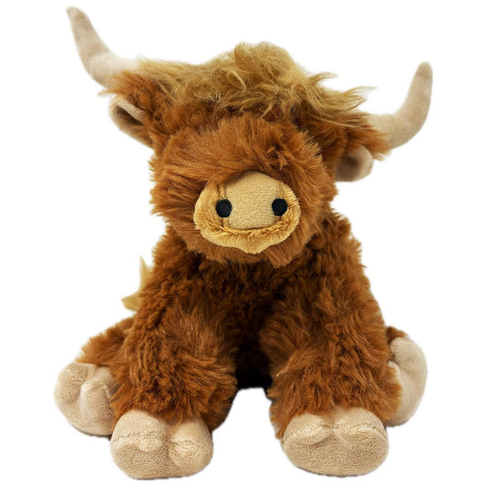 RePets Highland Cow Medium Soft Toy - 19cm