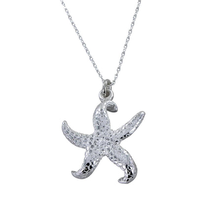 R&R Starfish Sterling Silver Necklace