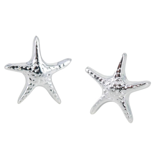 Reeves & Reeves Starfish Sterling Silver Stud Earrings