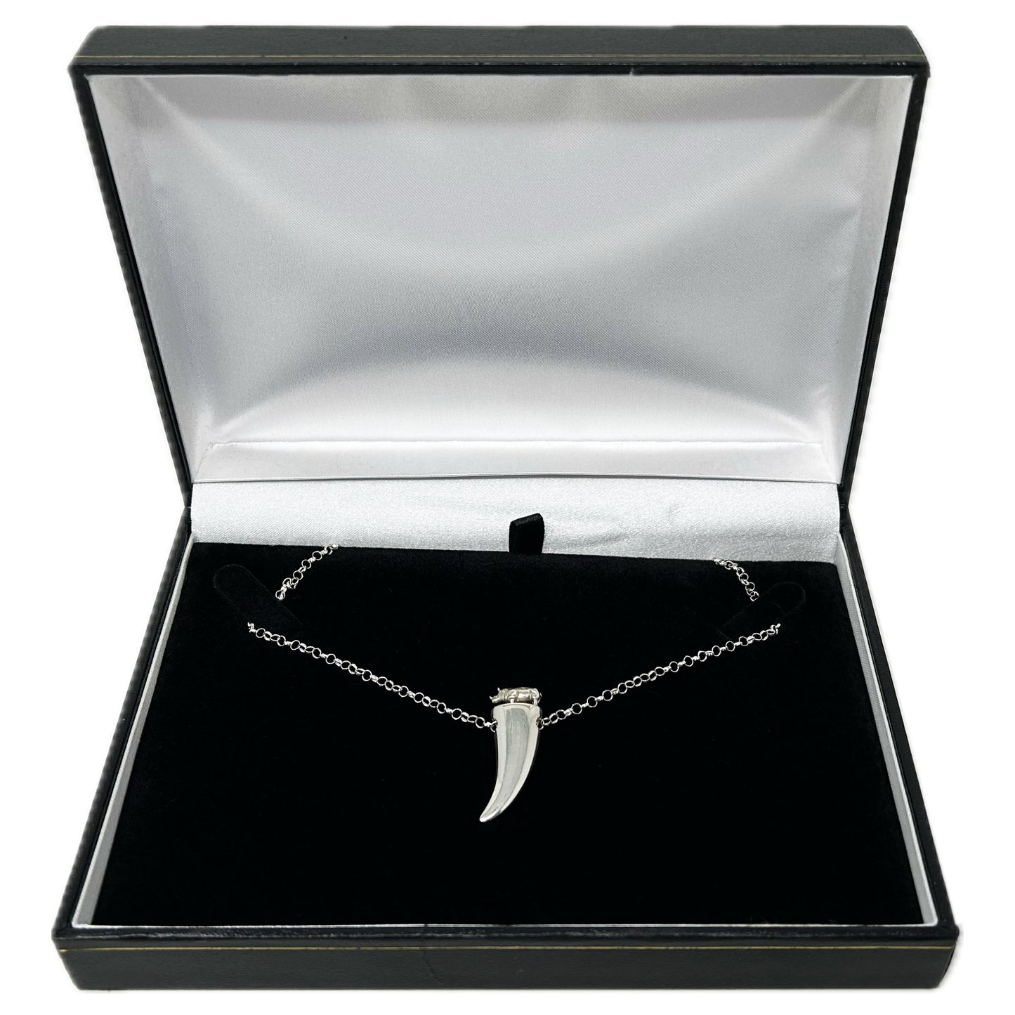 Young Designer Silver Rhino Pendant