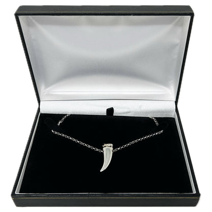 Young Designer Silver Rhino Pendant