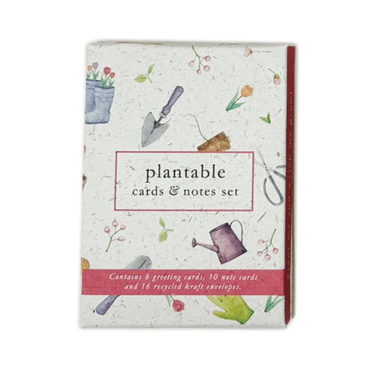Gardening Glee Plantable Notecard Set