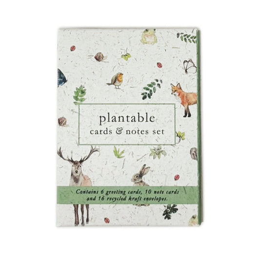 Woodland Wonders Plantable Notecard Set