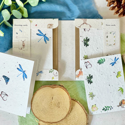 Woodland Wonders Plantable Notecard Set