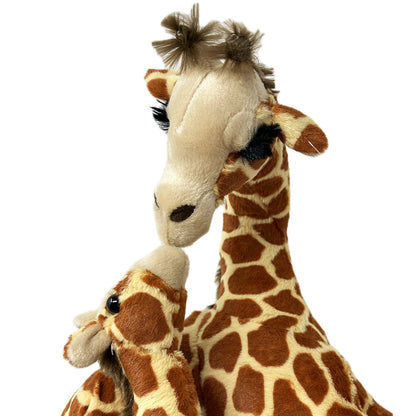 Edinburgh Zoo Mum and Baby Giraffe Soft Toy - 38cm