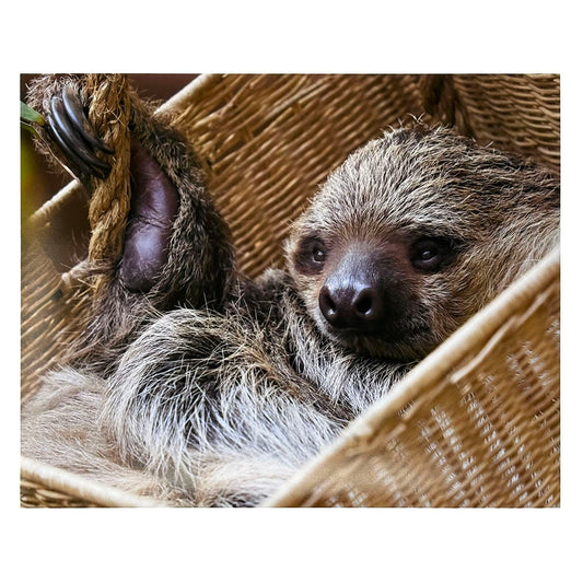 Sloth photo print by Peter Beattie - 10 x 8