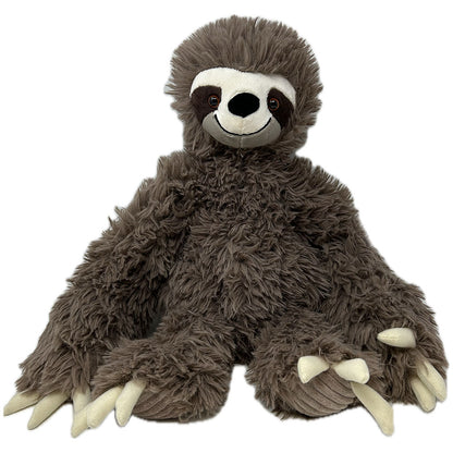 Get ready to snuggle up with our Sloth Snuggleluvs Soft Toy, measuring 38cm! With added weight and extra soft plush, this lovable sloth will provide the ultimate cuddling experience. Perfect for kids and adults alike. Don't wait, add this snuggly friend to your collection today!  Wipe Clean.