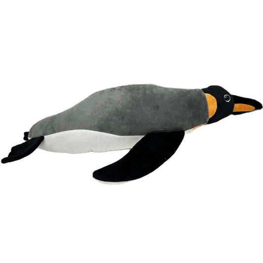 Make a splash with this Swimming Penguin soft toy. Soft plush with King Penguin markings and recycled filling, making this toy not only fun, but eco friendly.

75cm long

Hand Wash