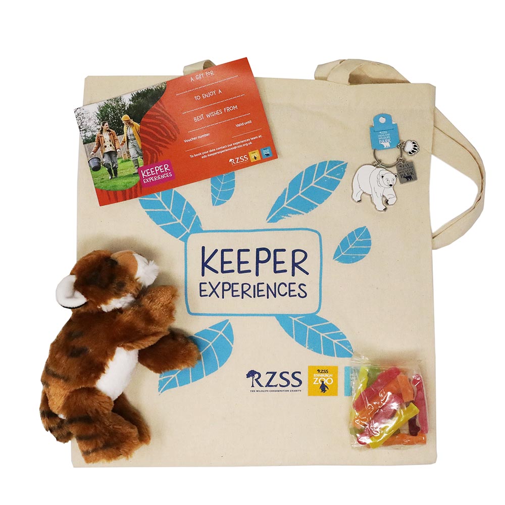 Highland Wildlife Park Keeper Experience Gift Bag