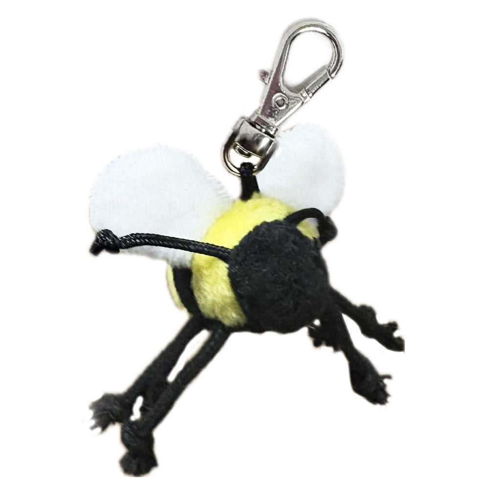 Bee tiny softies key ring