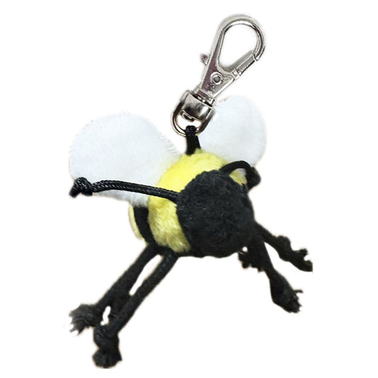 Bee tiny softies key ring