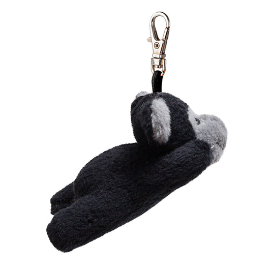 Chimp tiny softies key ring