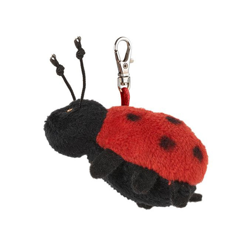 Ladybird tiny softies key ring