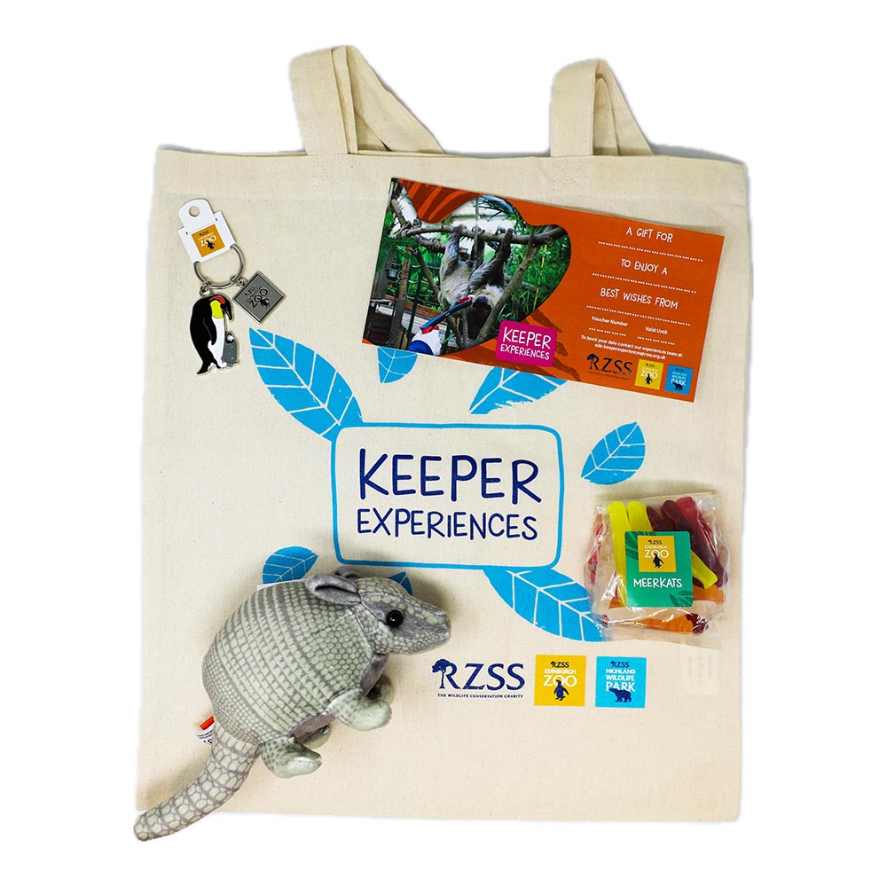 Edinburgh Zoo Keeper Experience Gift Bag