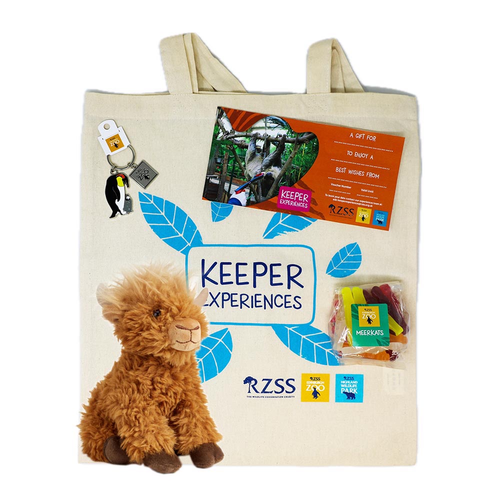 Edinburgh Zoo Keeper Experience Gift Bag