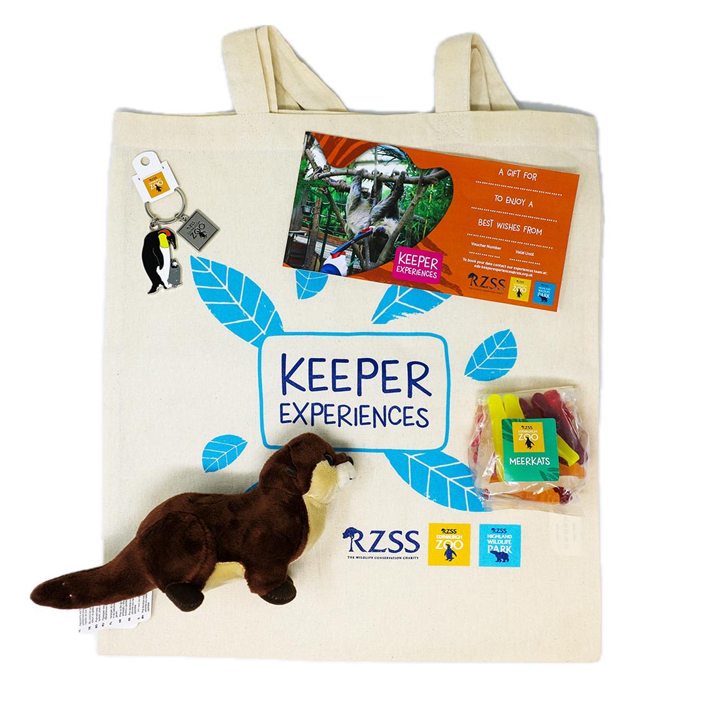 Edinburgh Zoo Keeper Experience Gift Bag