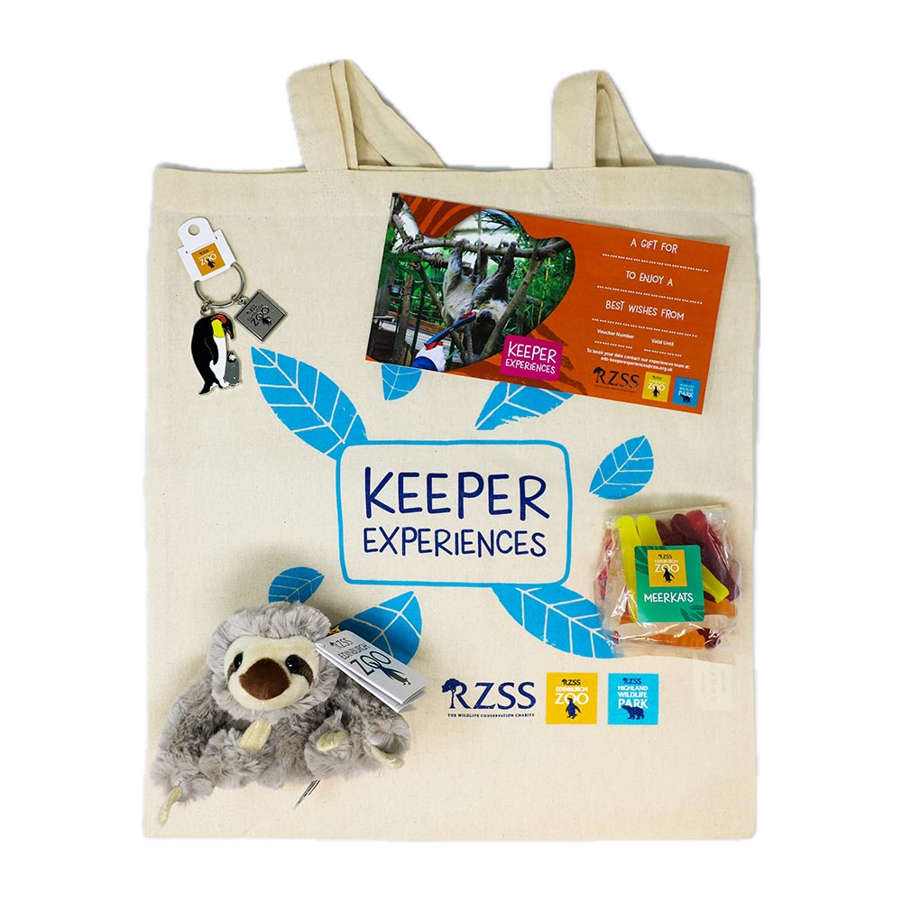 Edinburgh Zoo Keeper Experience Gift Bag