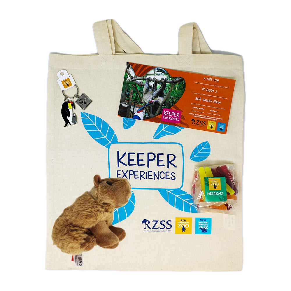Edinburgh Zoo Keeper Experience Gift Bag