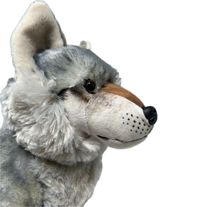 Experience the wild in a whole new way with our Wolf Artists Collection Soft Toy. Our soft and cuddly plush toy captures the realistic features and proportions of a wolf, making it perfect for teaching children about wildlife. With high-quality fabrications and sublimation printing, this collection brings art to life!