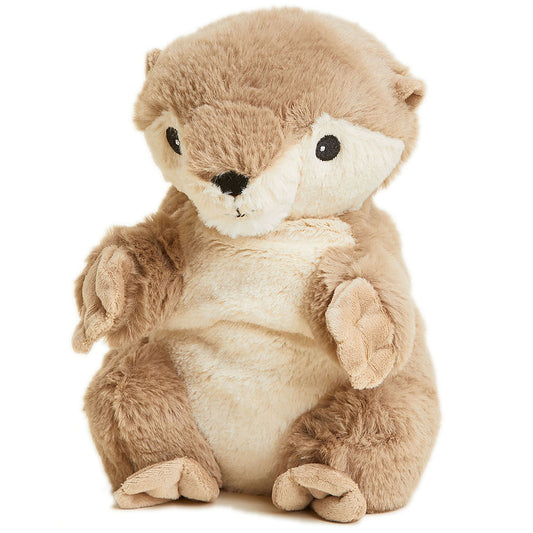 This fully microwaveable otter soft toy is perfect to snuggle up to and provide that extra warmth and comfort during the cold winter evenings. The perfect gift for otter lovers.
Contains treated millet seeds and dried lavender.
Dimensions: Height 21cm, Width 14cm 