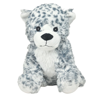 Cozy warmer cute snow leopard