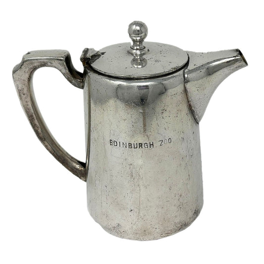 Edinburgh Zoo Walker & Hall vintage silver plated water jug