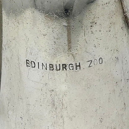 Edinburgh Zoo Walker & Hall vintage silver plated water jug