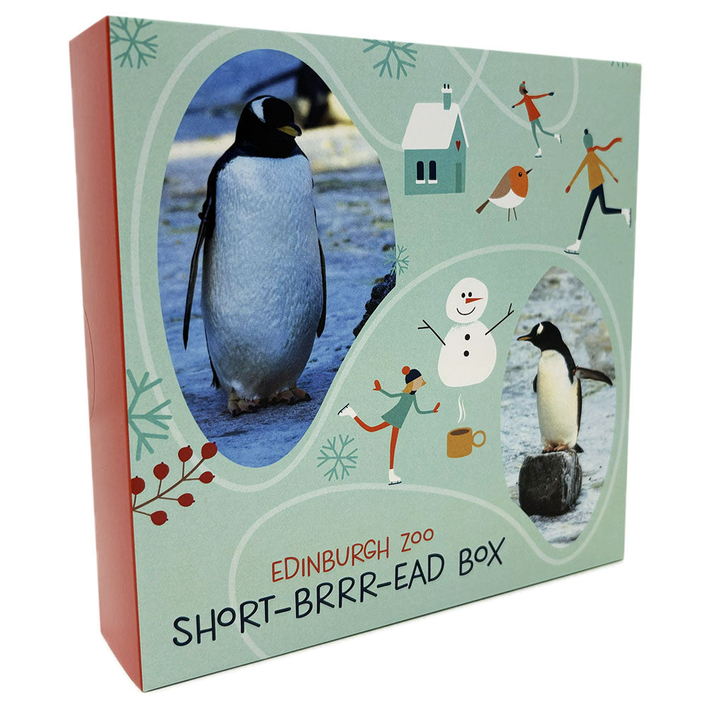 Edinburgh Zoo Winter Shortbread Rounds Box 260g