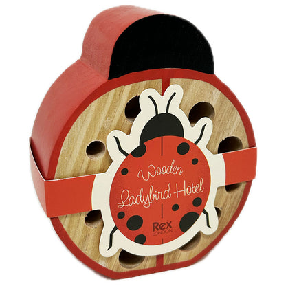 Wooden Ladybird Bug Hotel