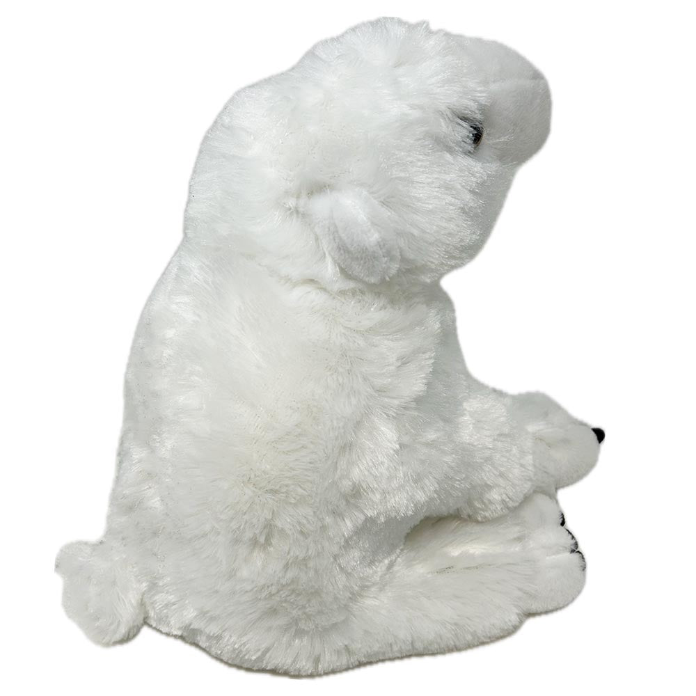 Grrrrrrrab a new eco pal in this cuddly Polar Bear soft toy. Made from 100% recycled materials, super soft luscious plush body and shorter defined plush on nose, paws and ears. Felt accents, embroidered stitching and shiny eyes make this unique toy all the more realistic.

25cm

Machine Washable