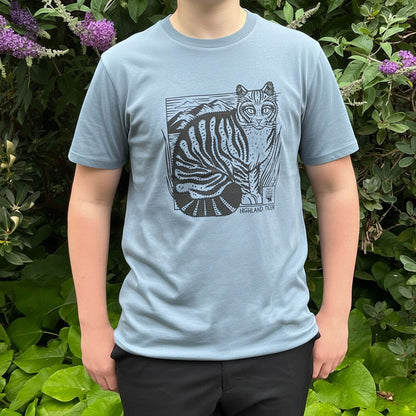 Highland Wildlife Park Highland tiger t-shirt - blue