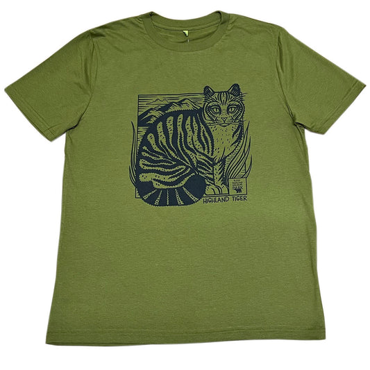 Highland Tiger T-shirt - Green
