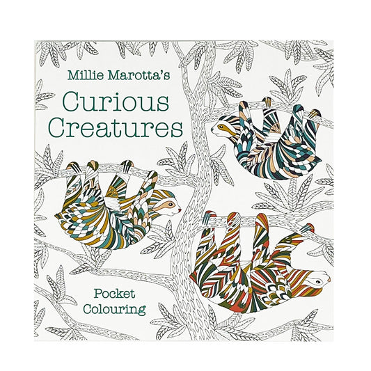 Curious Creatures Pocket Colouring Book by Millie Marotta