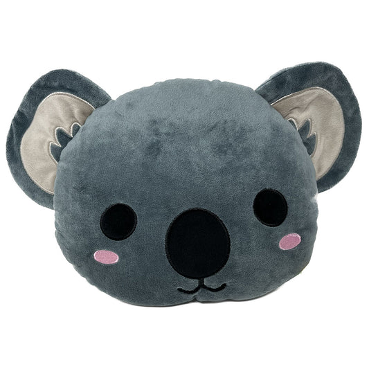 This sweet Koala Cushion from Puckator is perfect for all animal lovers. The cushion features a cute koala face with rosy cheeks. Made from short pile with embroidery features.