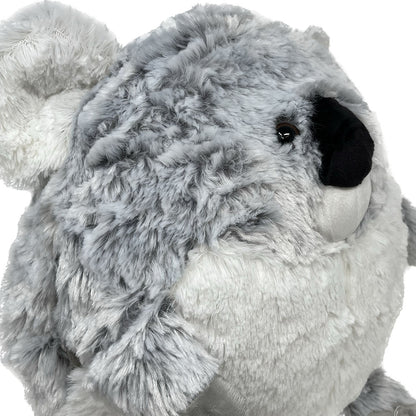 Cozy Time's Koala Giant Handwarmer is a Winter essential, offering up extra-large warmth for your hands! Just slide your paws into the pockets and bask in the heat. Measuring at around 30cm, this jumbo wonder is perfect for keeping toasty!