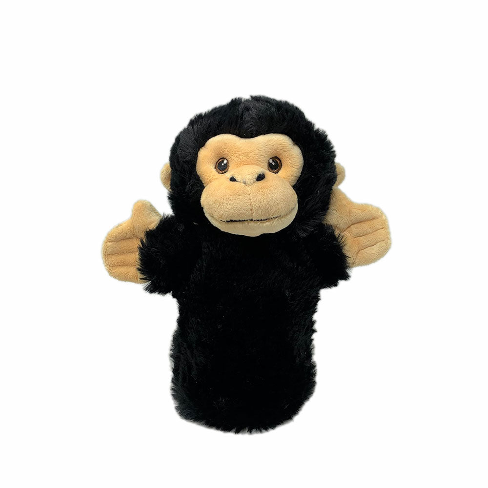 This fun Chimpanzee hand puppet by Nature Planet is a perfect gift for any animal lover!   Made from 100% recycled materials for eco friendly fun.  23cm Tall  Hand Wash
