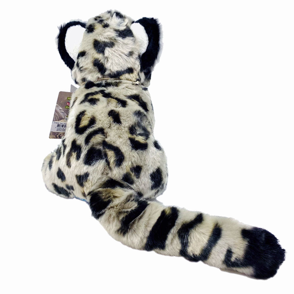 Giant stuffed cheap snow leopard