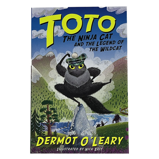 Toto The Ninja Cat & The Legend Of The Wildcat Book by Dermot O'Leary