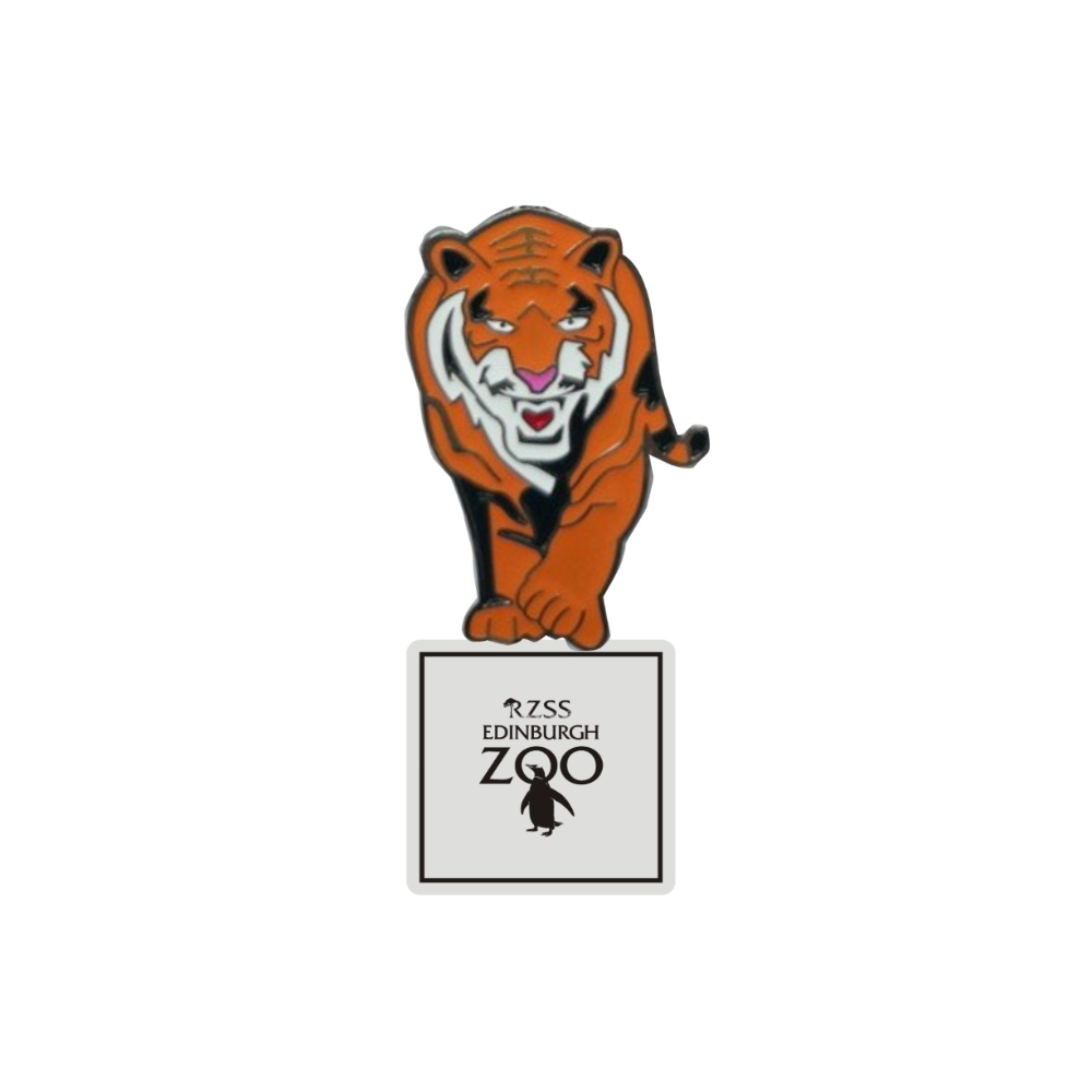 A range of high quality metal magnets branded with the official Edinburgh Zoo logo. Dimensions: 12 x 5cm. Available in penguin, red panda, tiger and flamingo designs.